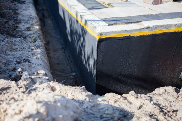 Residential Exterior Waterproofing installation at a Eastlake, OH home by SJ Waterproofing Pros